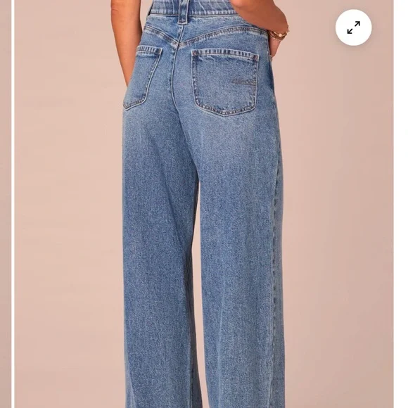 Democracy Drawstring Wide-Leg Jeans - Picture 3 of 3